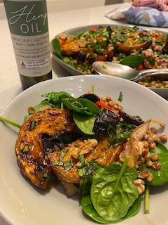 Roast Vegetable and Lentil Salad &ndash; Pure Delight Hemp